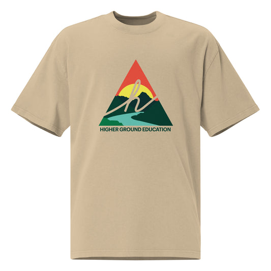HGE Triangle Oversized faded t-shirt