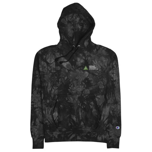 Embroidered Duo Tone Unisex Champion tie-dye hoodie
